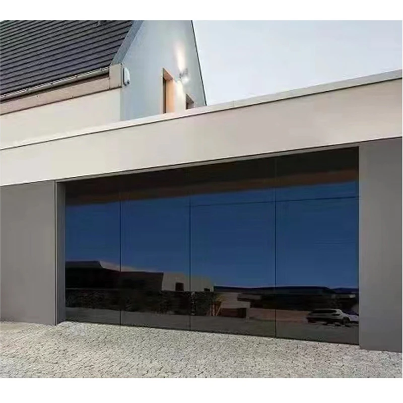 DDP shipping automatic door designer doors and garage doors for homes