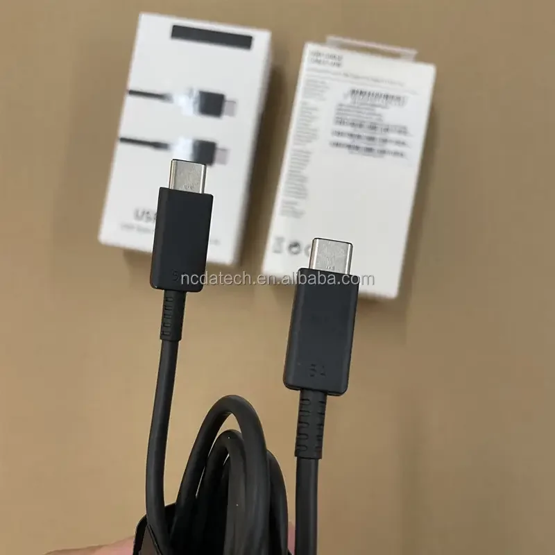 Original Type C Cable 3A 5A 1.8M Type C Kabel EP-DX510 Charging Cord for Samsung Charging Wire S23 Line Vietnam 25W USB-C Kabel