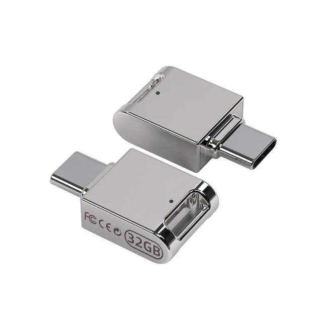 hot selling mini 2.0 usb flash drive / smallest usb-c flash drive / mini portable usb flash drive type c otg