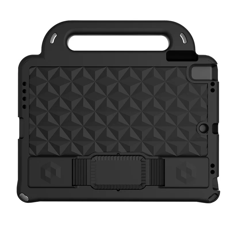 Diamond pattern Shockproof wristband EVA protective tablet pc case for for iPad, M5 10.8 M6 10.8, samsung tab A, fire HD 8