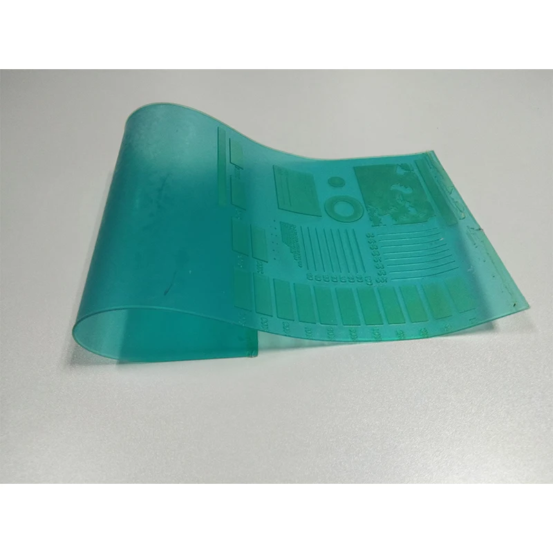  Цифровые фотополимерные пластины водная мойка флексографическая печатная пластина