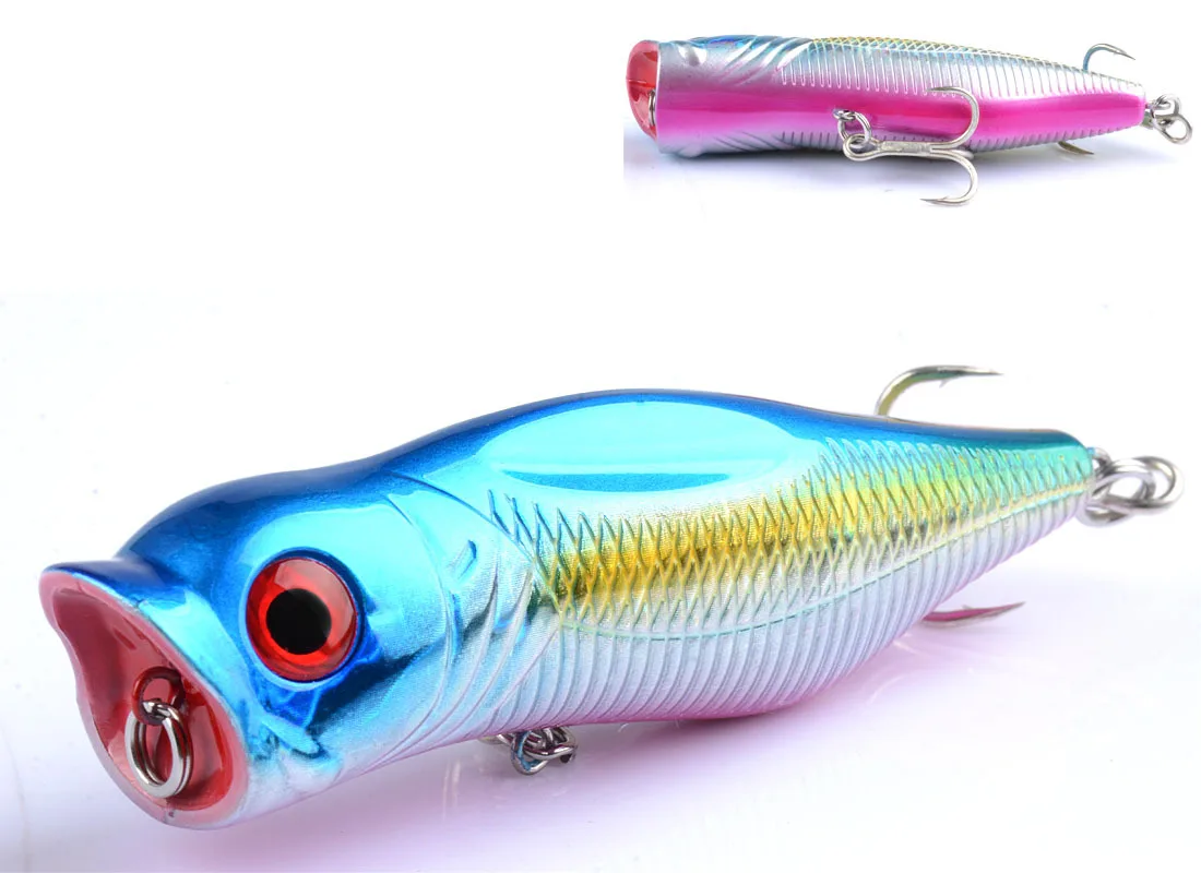 Horizon 3.6in/0.59oz Saltwater Floating Senuelos Popper Fishing Lures Popper Fishing Lure Popper Lure