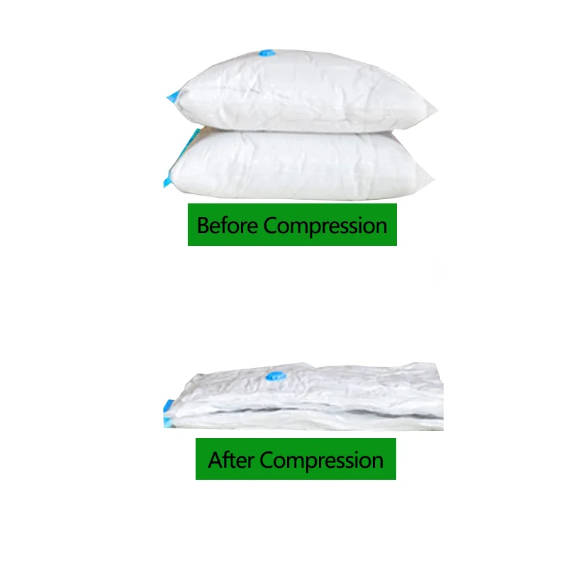Factory Wholesale Space Saver Sealer Bags Airtight Compression Vacuum Storage Clothing Bags