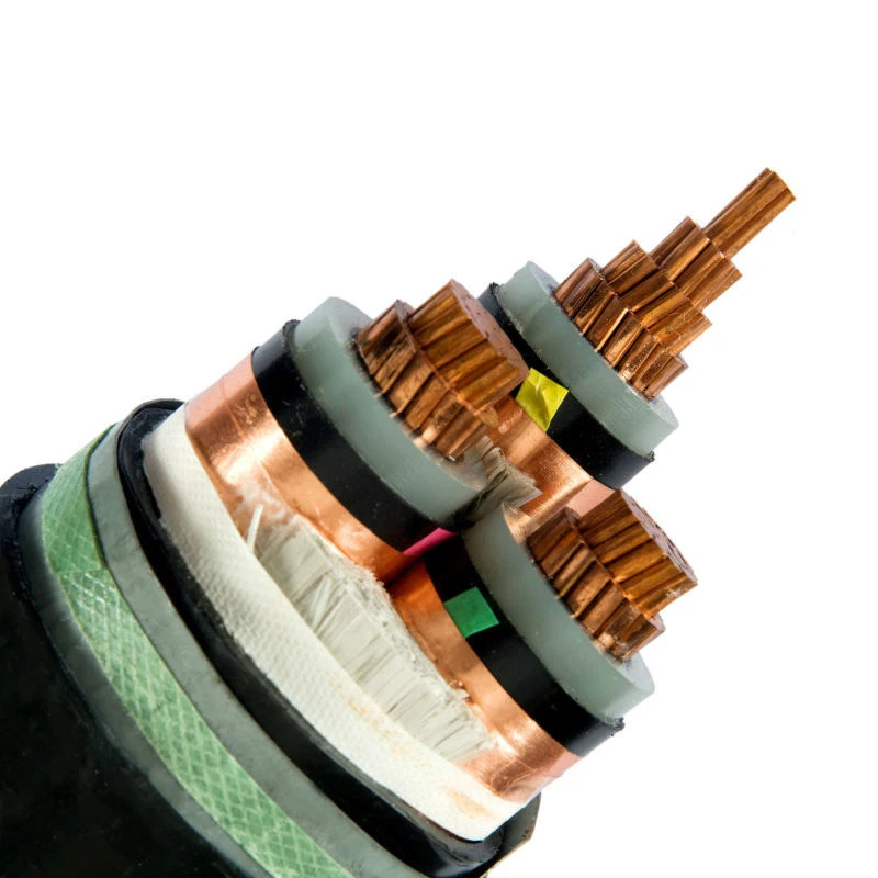 12/20 kv xlpe insulated power cable with al conductor longitudinal and transverse screen sealing