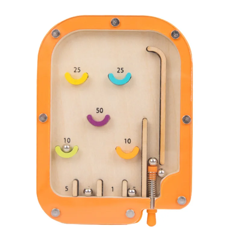 Wooden educational toy marble game funny preschool kids mazes kindergarten toddler foosball table game
