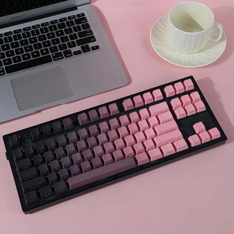 Универсальная игровая механическая клавиатура, процесс погружения с различными цветами