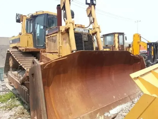 Construction & Building Machinery Caterpillar D8R used large crawler bulldozer second-hand cat bulldozer