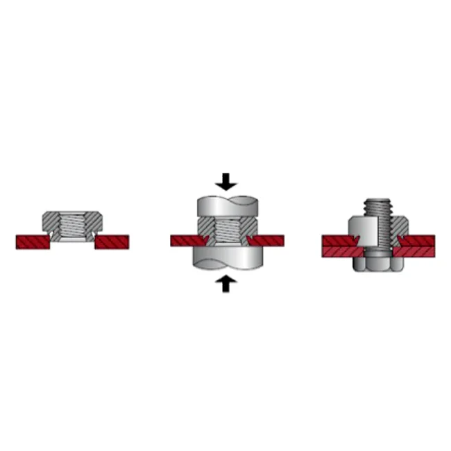 824 Clinching Press For Max Size Nut M10/Standoff M8/Stud M6
