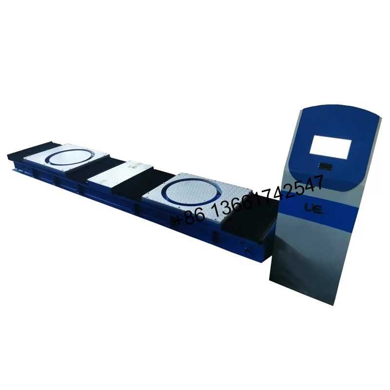 UE-3/10 Car corner disk tester the platform carries the vehicle and wheel steering
