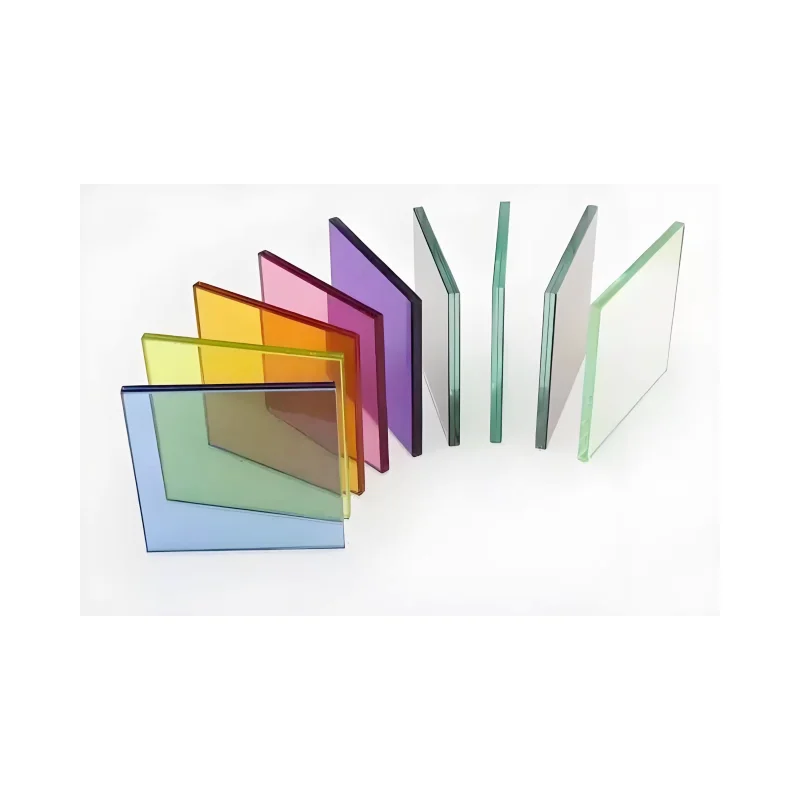 New Line Colorful Good Quality Hot sale Gradient glass Laminated Tempered Colored Glass for Decoration Commercial Building Door