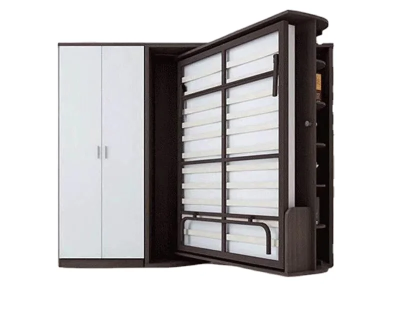 hardware factory direct Spin wall mechanism invisible bed frame