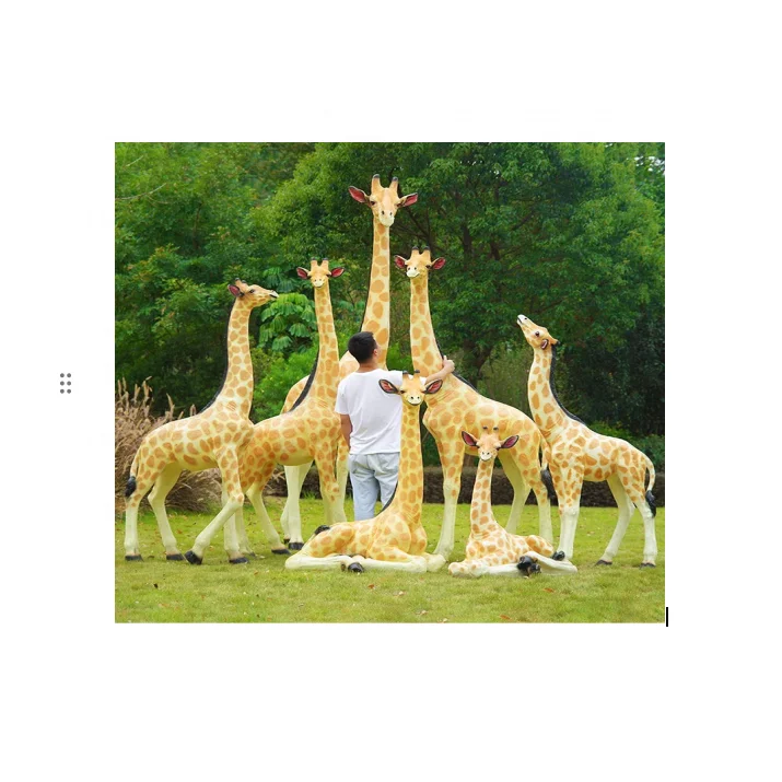 Giraffe Sculpture Home Decor for Sale Large Realistic Sculptures Animal Statue 2 Buyers
