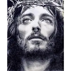 Wholesale Full Diamond DIY 5D Diamond Painting Religious Leader Jesus 2020 New Mosaic Diamond Embroidery Decoration Gift Paper