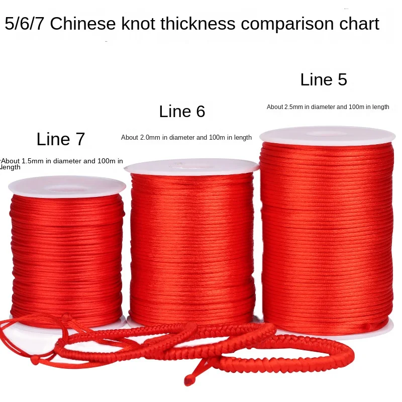 Thread Beading String Cord for Jewelry Making Necklace Bracelet Beading 1.5mm Elastic String Cord Elastic