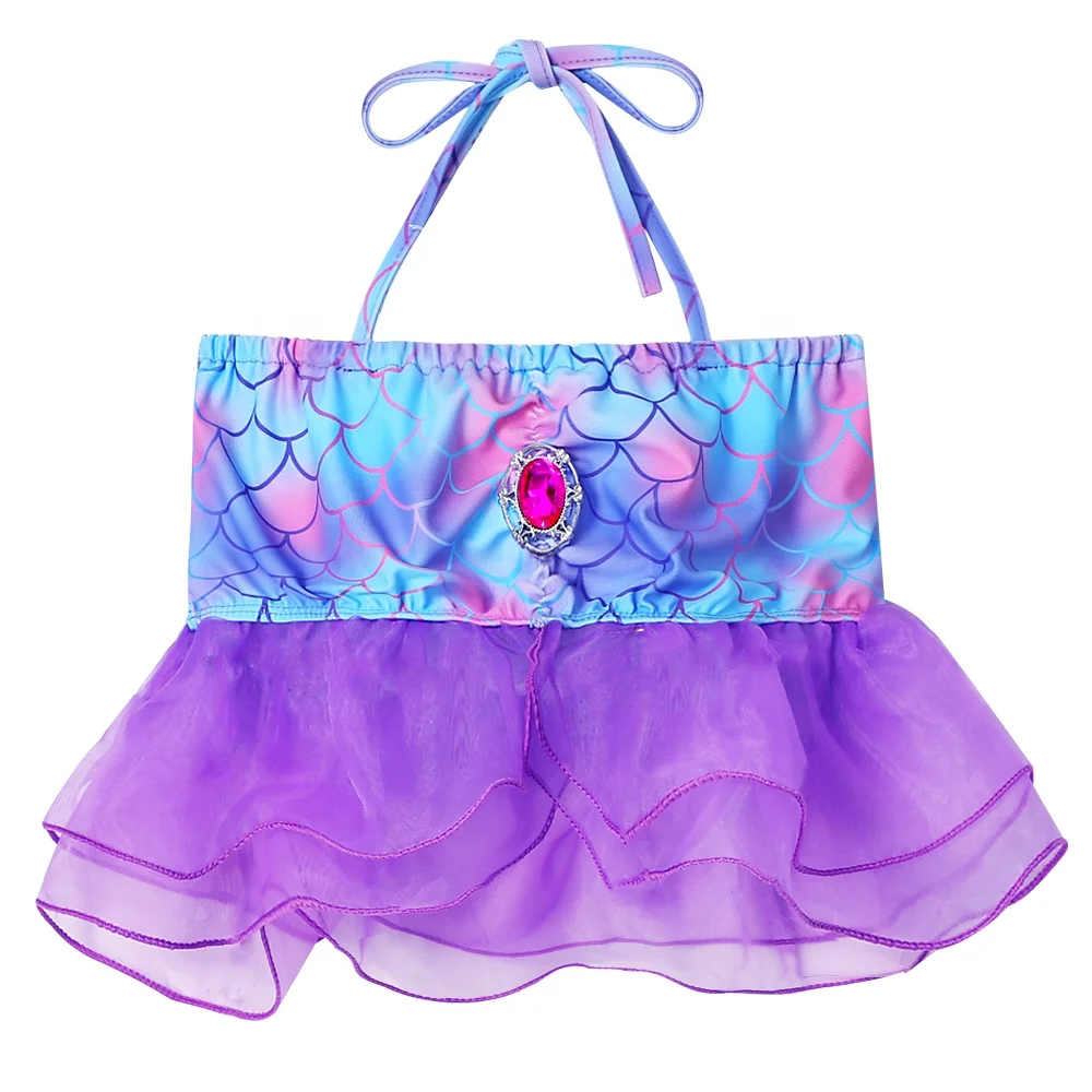 2020 New foreign trade  girls 3pcs mermaid swimwear  baby bikini children swimwear wholesale