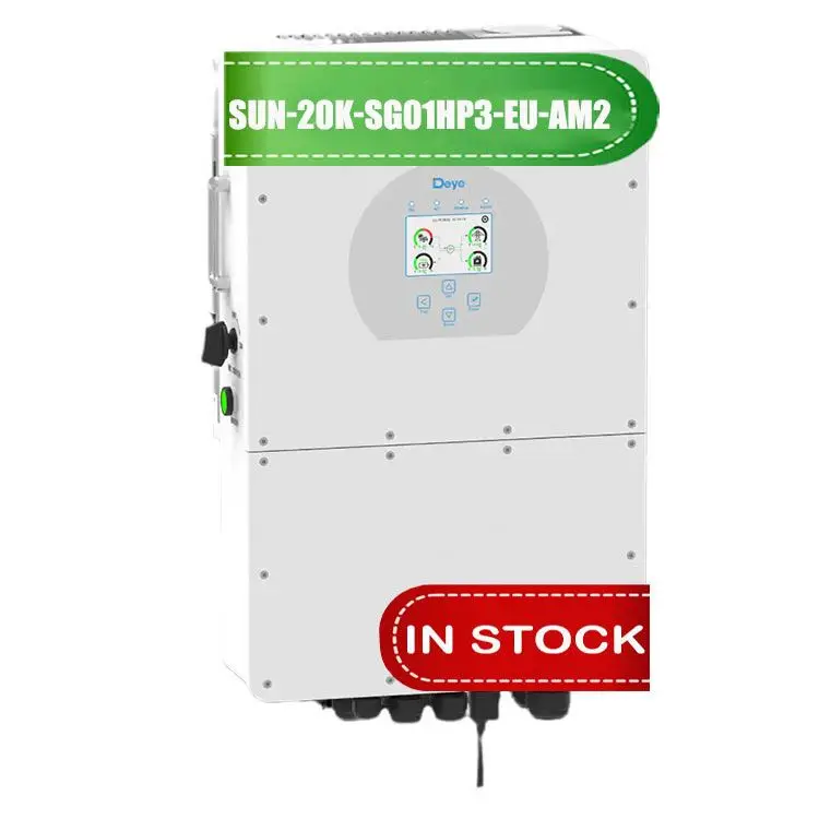 Deye SUN-20K-SG01HP3-EU-AM2 HV 20 кВт 25 22 30 трехфазный Гибридный солнечный инвертор