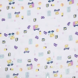 Fancy pattern customized animal print digital printed flannel fabric