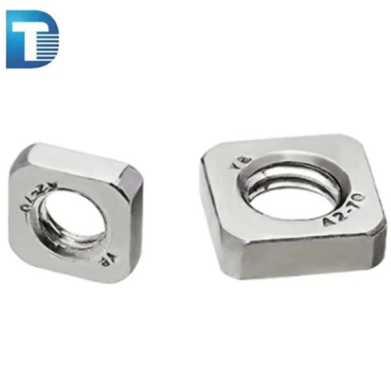 M2 M4 M5 M6 M8 M10  A286 18-8 Stainless Steel AISI304 316 ANSI304 316 ASTM A193 Square  Square Thin nut DIN557 DIN562