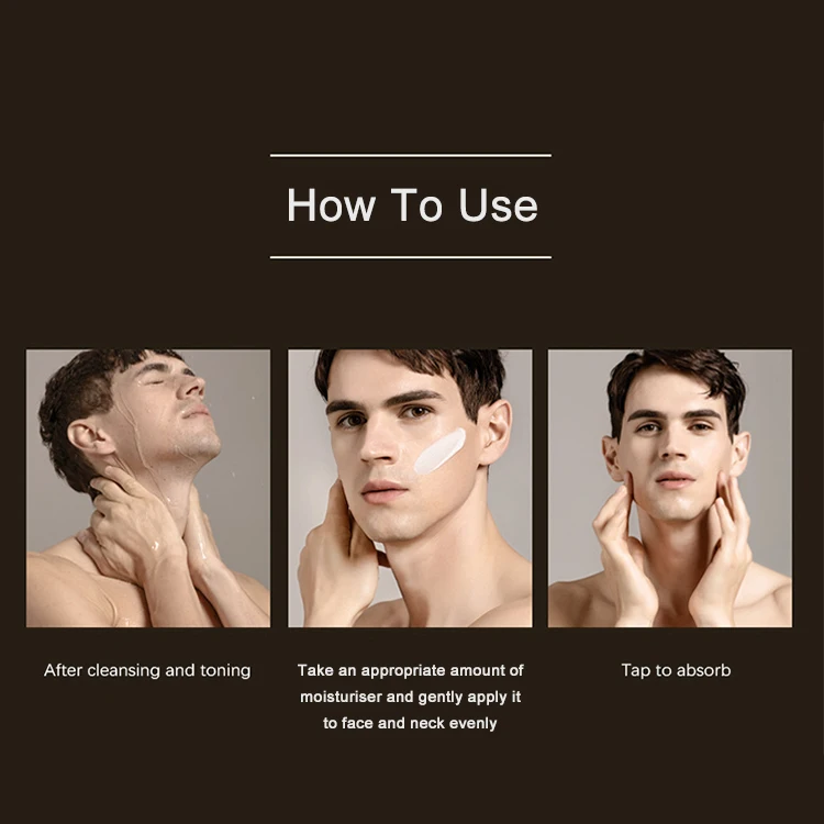 Лидер продаж фирменная торговая марка уход за кожей для мужчин органическое масло лица увлажняющий крем