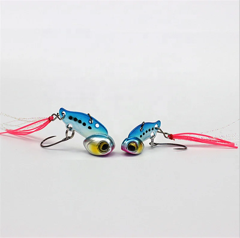 
Mini Lead Copper Metal Hardbait Fishing Tackle Vib Lures 