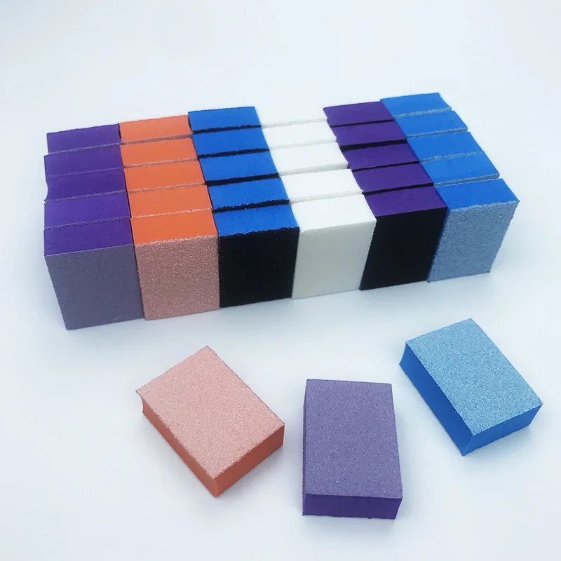 2 Way Mini Nail Buffer Disposable Pumice Sponges Professional Salon Foot Pedicure