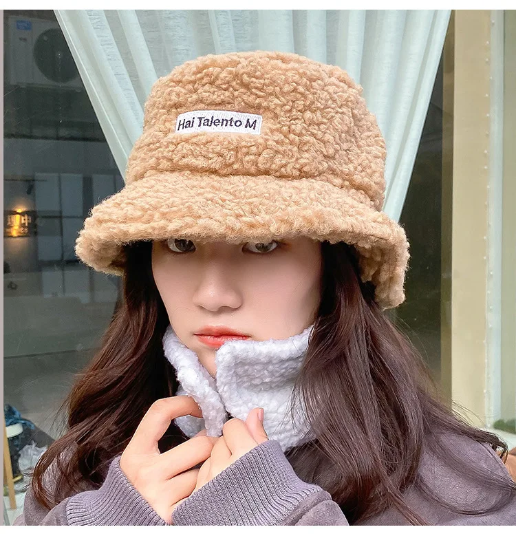 2020 Winter Hat for Female Korean bucket cap Japanese Fishman Hat for Wholesale
