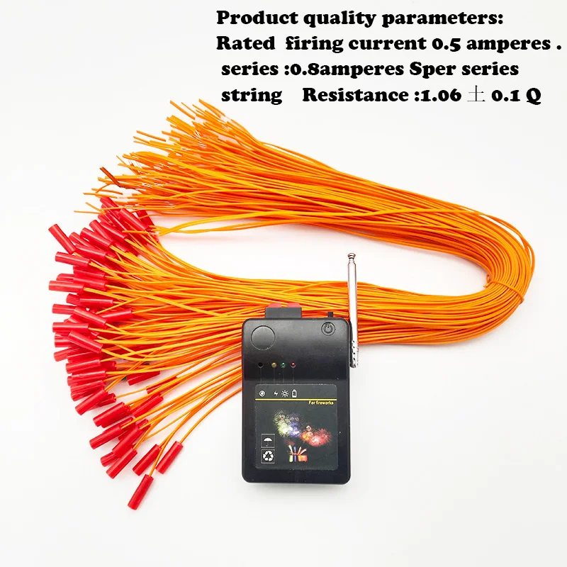 Display Pyrotechnics Ematchs Fireworks Safety Fuse 30cm-300cm Professional Fireworks Electric Igniters
