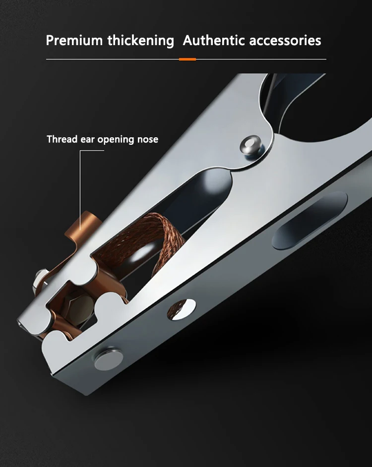 Welding Machine Accessories Durable and High Quality Welding Machine Welding Cable and Ground Grid Clamp 800A