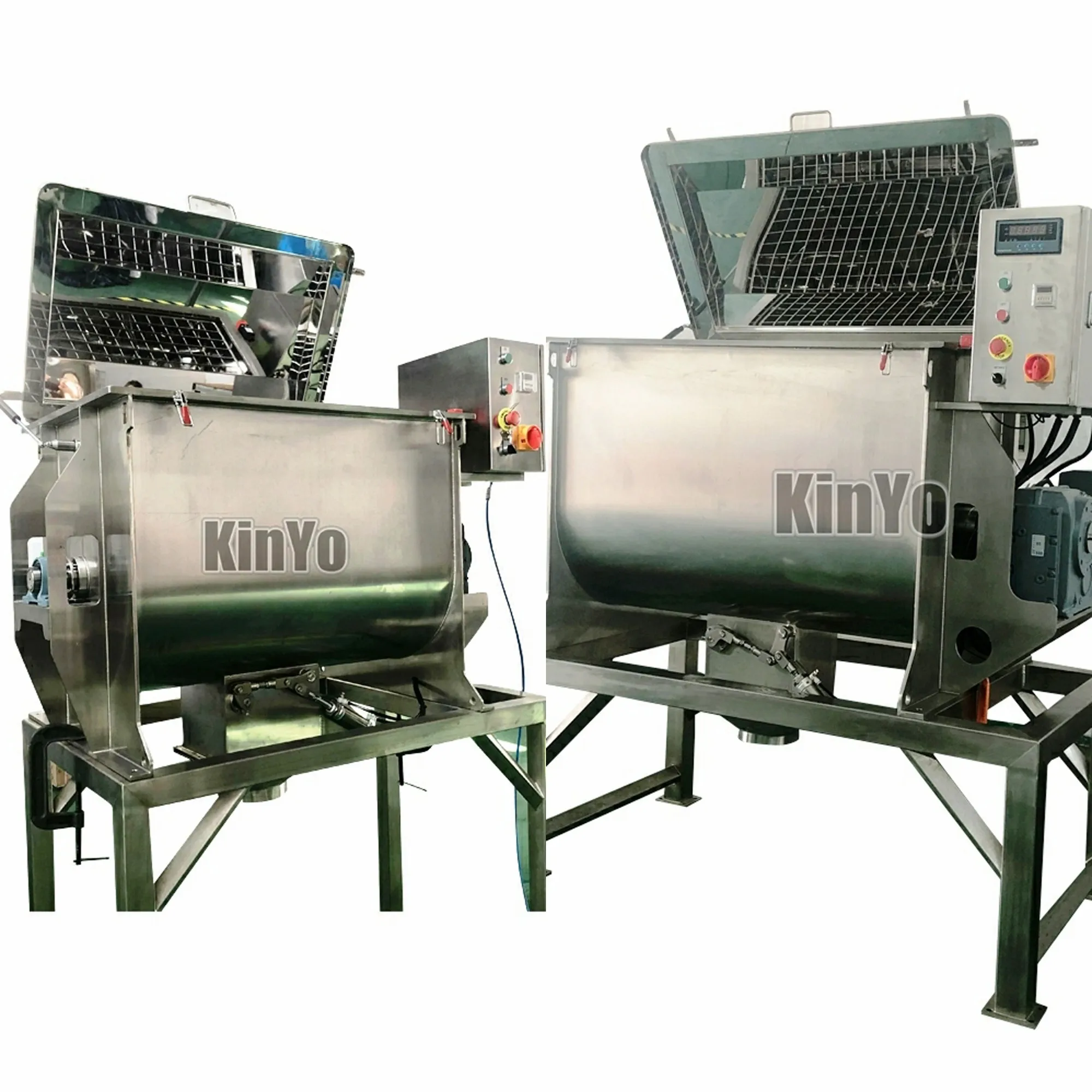 KinYo custom made 100-10000L 10CBM ribbon blending machine stainless steel Industrial Blending Machine