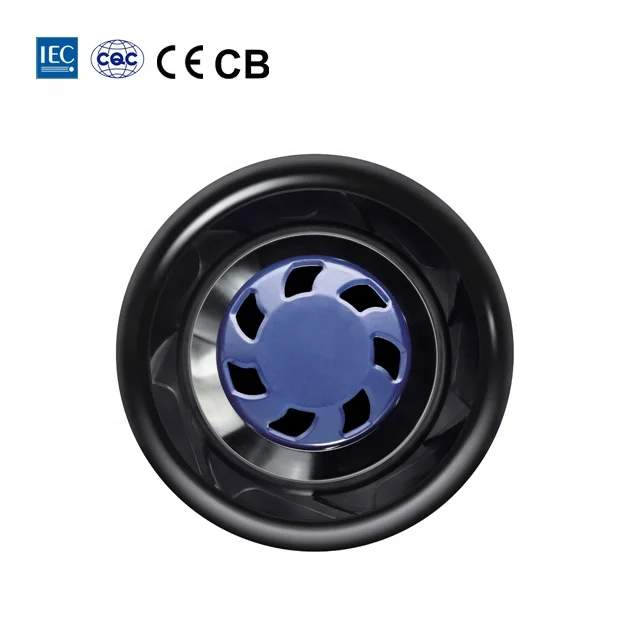 Manufacturer oem PA6+GF ec backward curved centrifugal fans with CCC