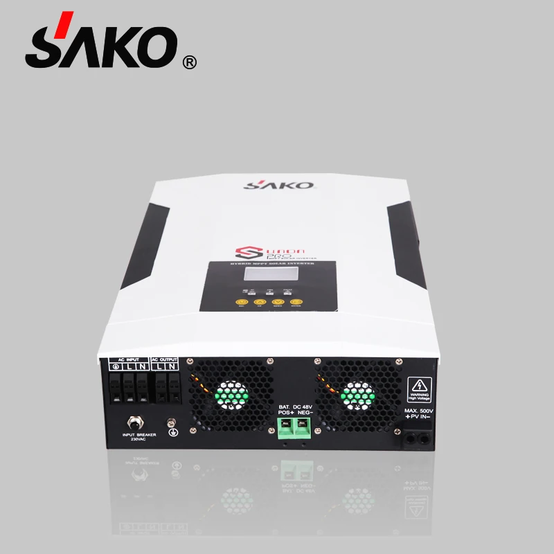 SAKO новости солнечный инвертор SUNON PRO 5.5KW 100A MPPT