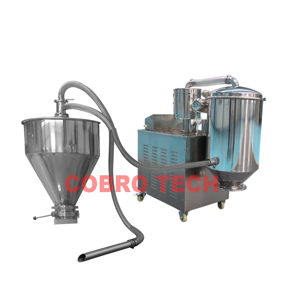 pe screw feeder vacuum pump feeder 800g intermittent printing