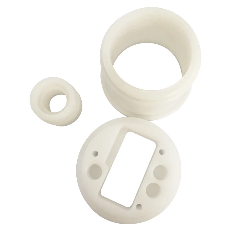 ISO9001 Custom precision plastic cnc machining parts transparent plastic electronic component parts