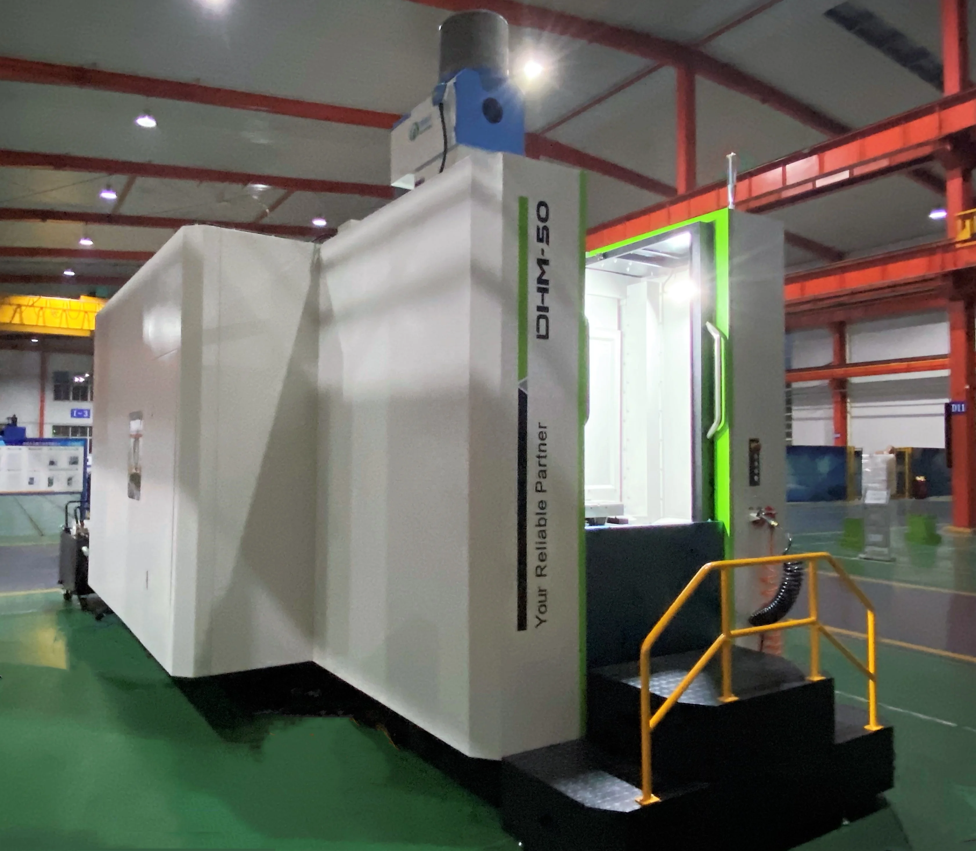 DHM50 обновления внешний вид 4 оси горизонтальный многоцелевой станок с ЧПУ фрезерный станок с ЧПУ обрабатывающий центр с ЧПУ