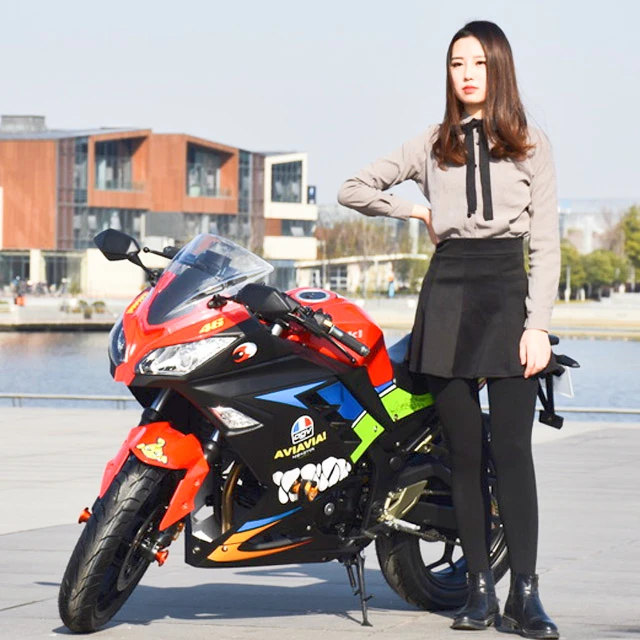 Sinski China factory 250cc/400cc sport racing gasoline motorcycle 17 inch 130km/h gas motorcycles & scooters