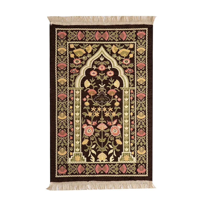 Luxury Different Design Prayer Mat Carpet Islam Padded Foldable Thick Muslim Islamic Prayer Rug
