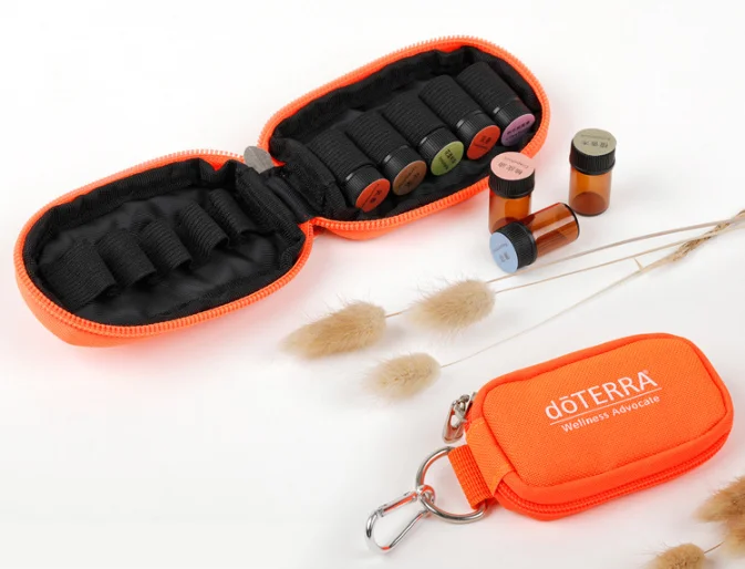 В наличии! Футляр для ключей Doterra бутылки с эфирным маслом путешествий и отбора проб 1 мл 2 3