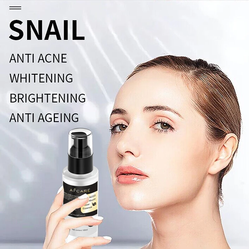 6 in Face Serum Sulfate-free Moisturizer & Anti-aging and Collagen & Vitamin E Hydrating Serum for Face With Snail Secretion