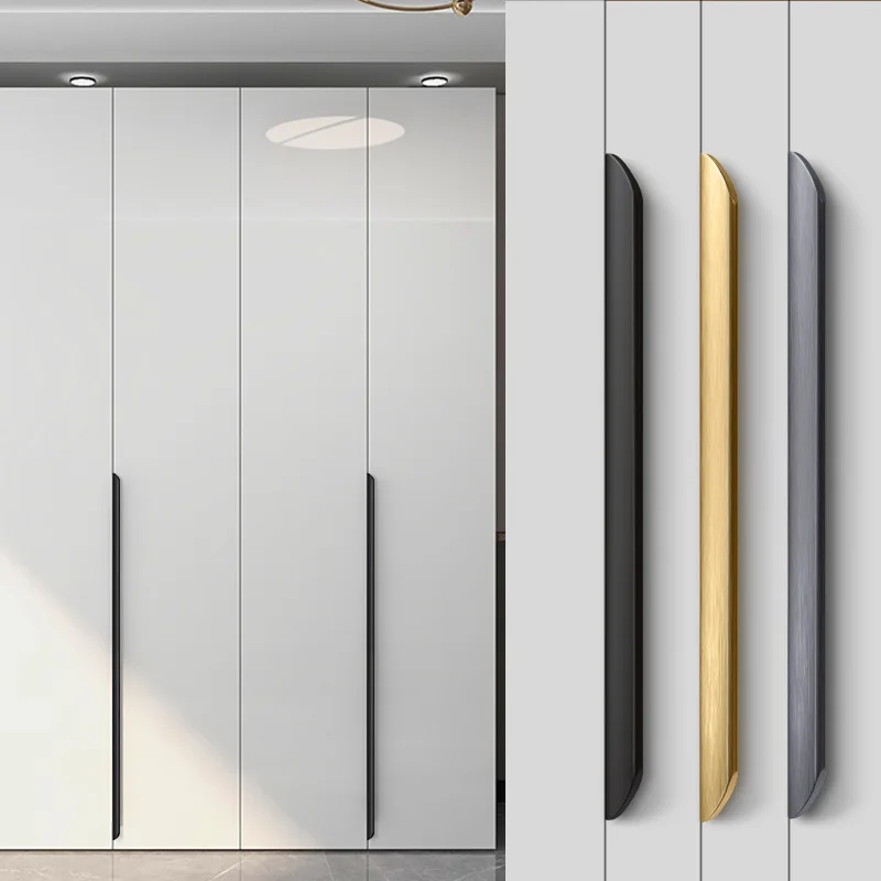 Hot Selling Furniture Long Handle Kitchen G Shape Handle Aluminum Profile Drawer Handles