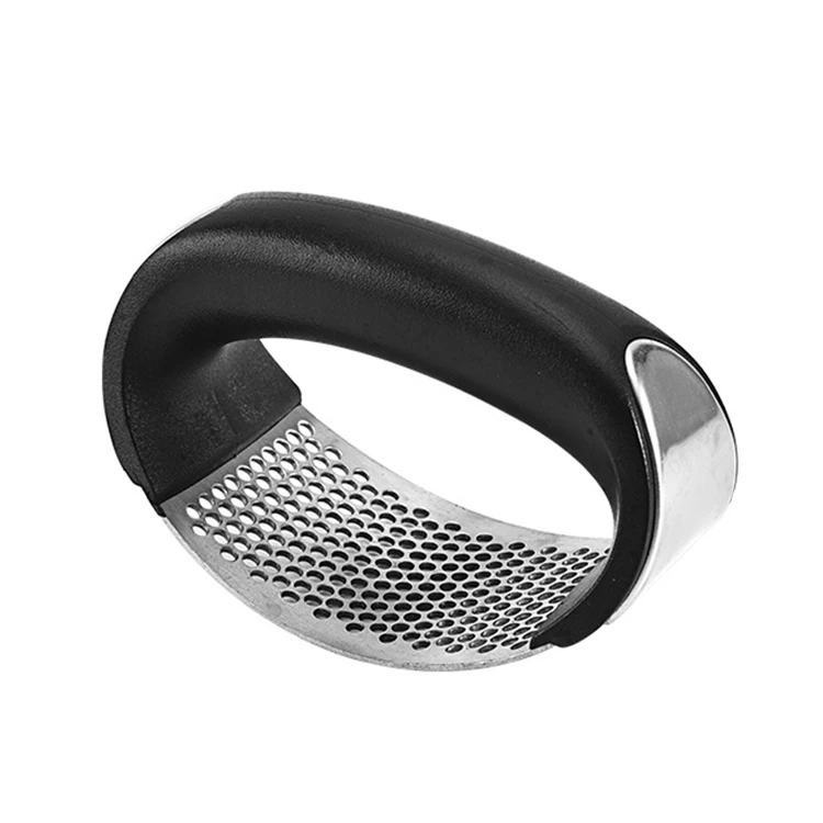 Кольцо из нержавеющей стали 430 для чеснока ручной работы чеснокодавилка для чистки и крепления кухонный пресс для чеснока