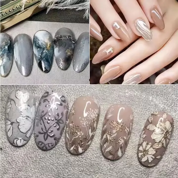 8ML Metallic Pulling Wire Painting Gel Nail Polish 3D Emboss Point To Line Silk Spider Mirror Drawing Gel Varnish wholesale