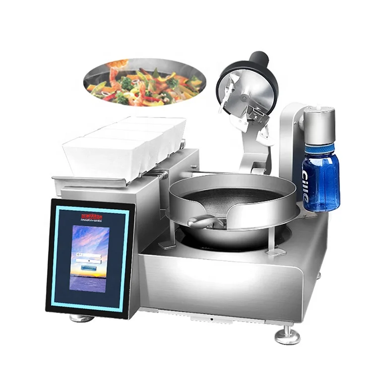 Industrial Fried Rice Machine Intelligent Stir Fry Robot Cooker Restaurant Automatic Electric Rice food Cooking Robot