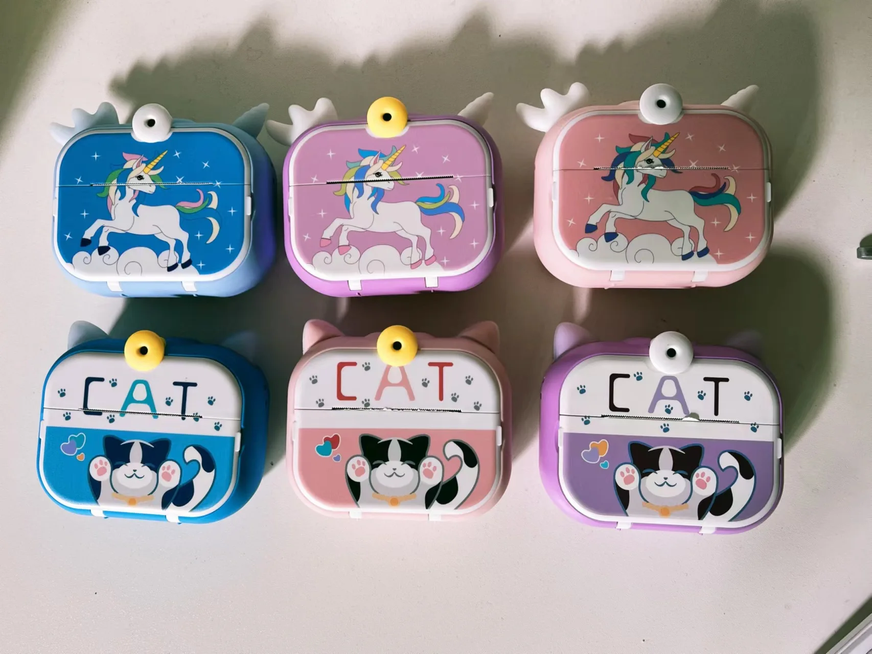 New Arrival  X3D Kids Toy Instant Printing Camera Thermal Photo Paper Children Mini Digital Camera  with Sparkling  Light