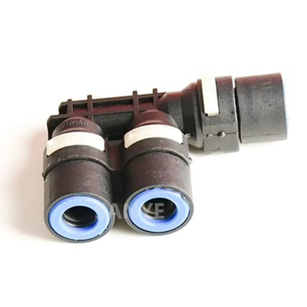 PA12 2 Way 3 Way 4 Way Push-To-Connect Pneumatic Fittings Equal Adapter for Hydraulic Plastic Tubing Fuel Line Air Hoses