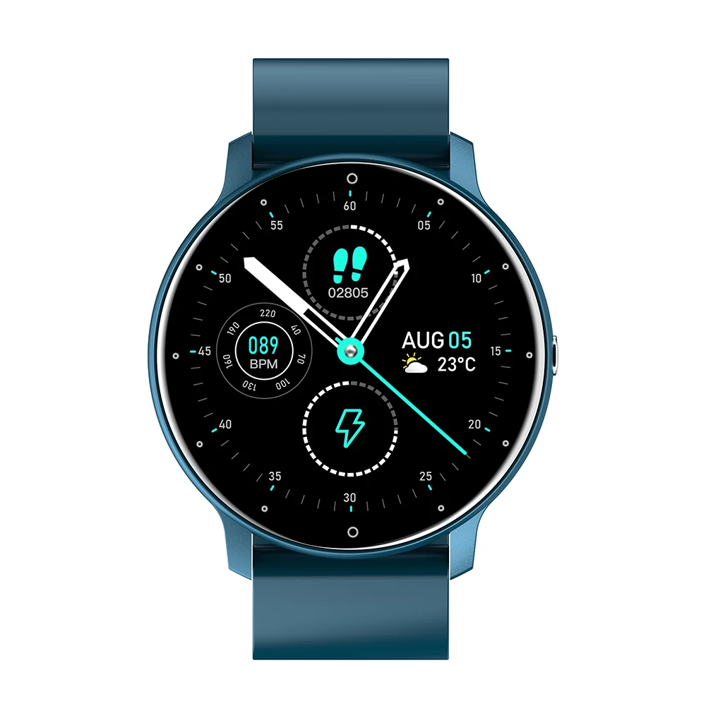ZL02 oem Customized Dial Smart Watch Waterproof Heart Rate Sports Wrist Cheap Pedometer Private Model