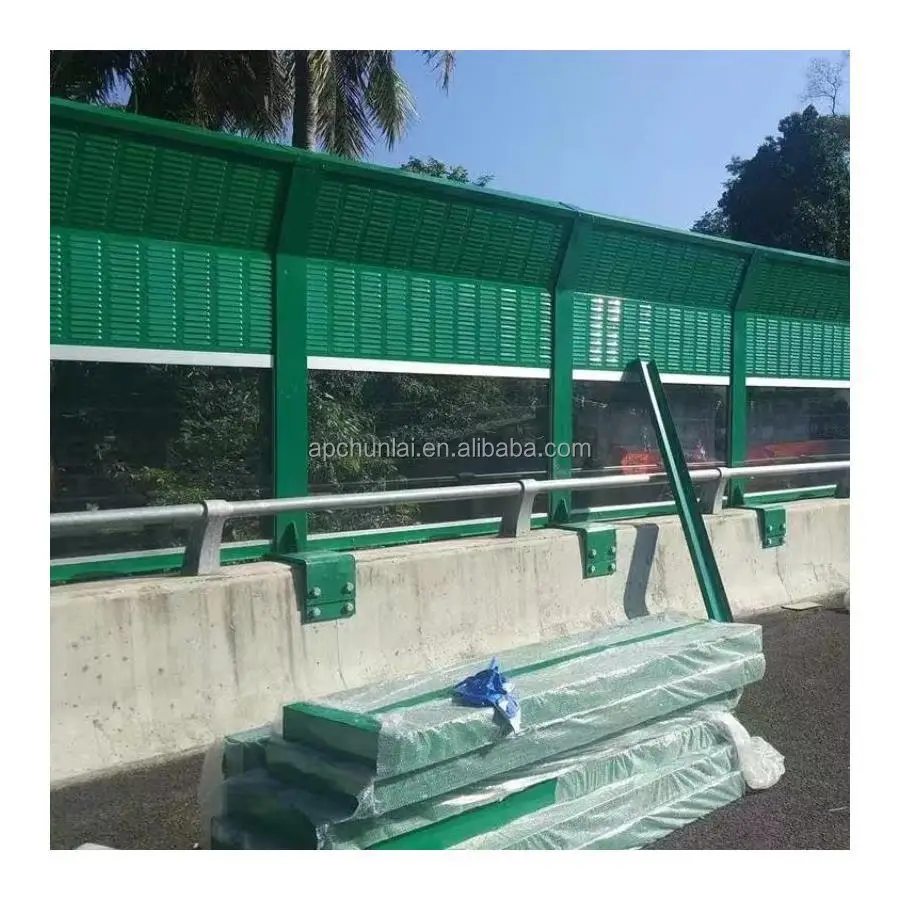 Wholesale Cheap Customized Transparent Sound Barrier Sound Barrier Fence Highway Sound Barrier