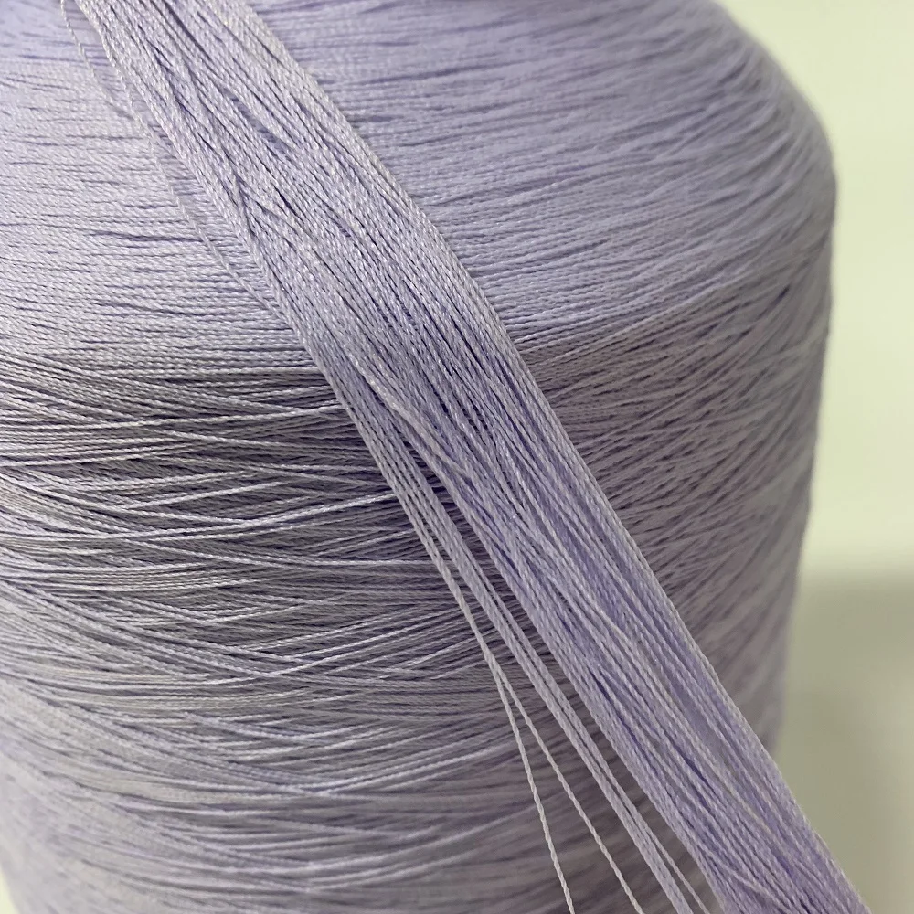 cool feeling blended rayon nylon crochet 2 ply summer sweater yarns