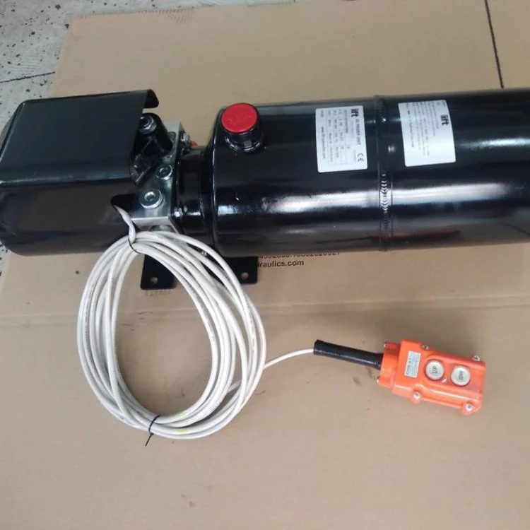 
Гидравлический блок питания для самосвала, прицепа, грузовика с крышкой двигателя и кнопкой 