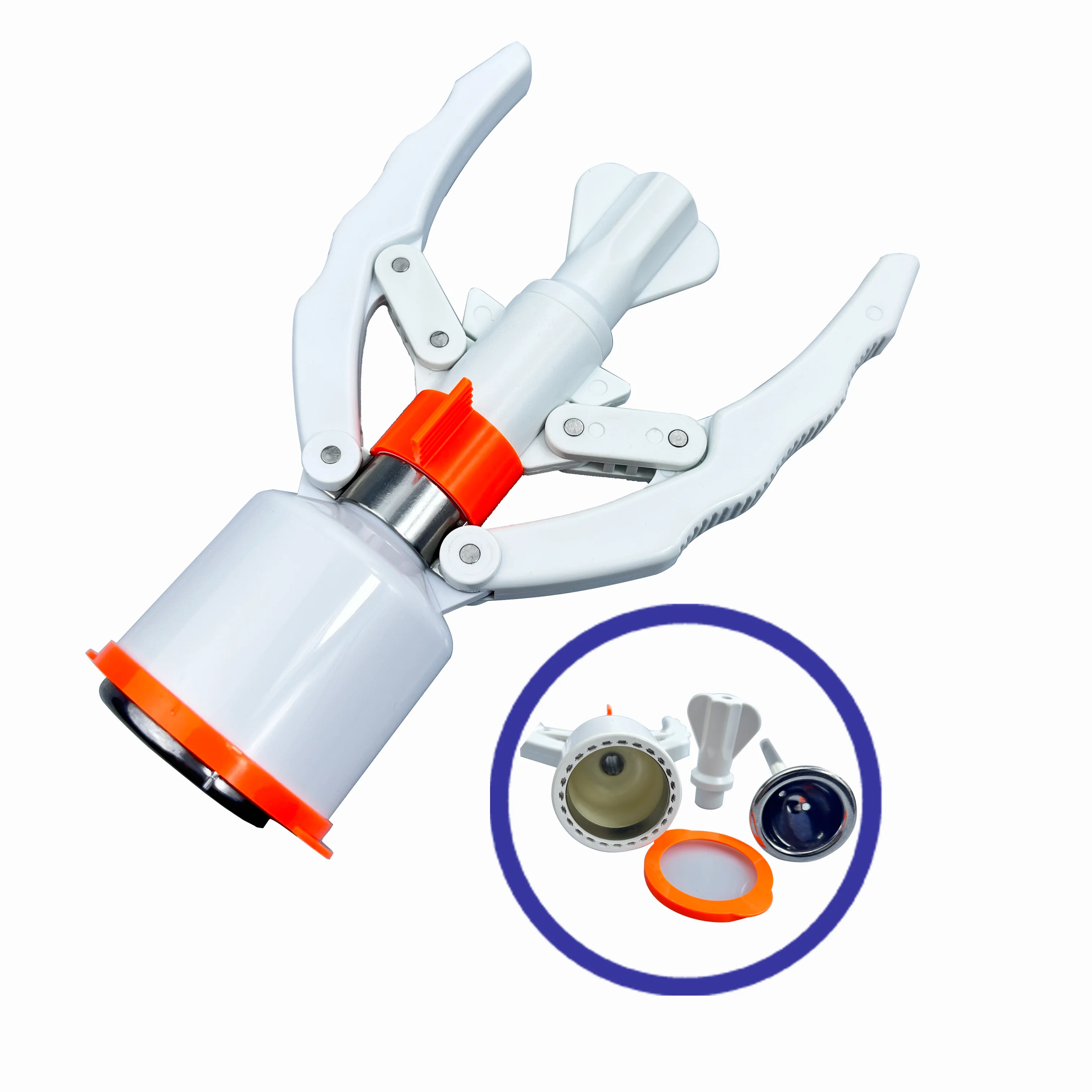 Ring Photo Plastic Disposable Circumcision Clamps