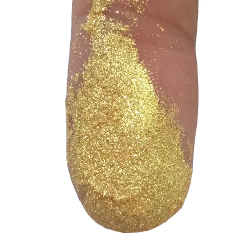 Bronze metallic pigment rich gold metallic gold powder coating gravure printing